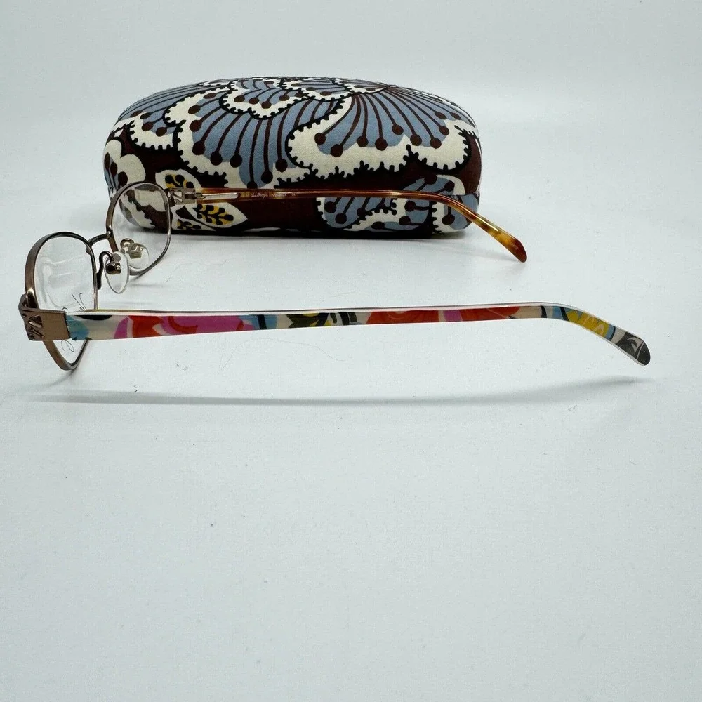 Vera Bradley Hope Garden HGD VB3037 Brown‎ Eyeglasses Frames 52-17-135 H9772